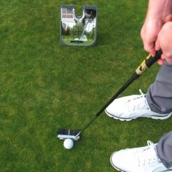 Puttout Putting Mirror 15 Puttout Putting Mirror -Elite Golf Shop PuttOUT Mirror Action 3