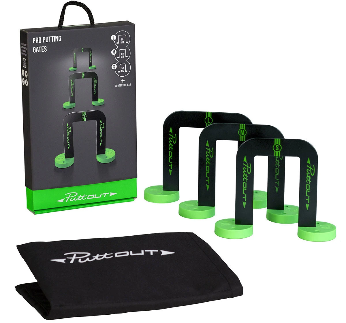 Puttout Pro Putting Gates ONE 3 Puttout Pro Putting Gates ONE