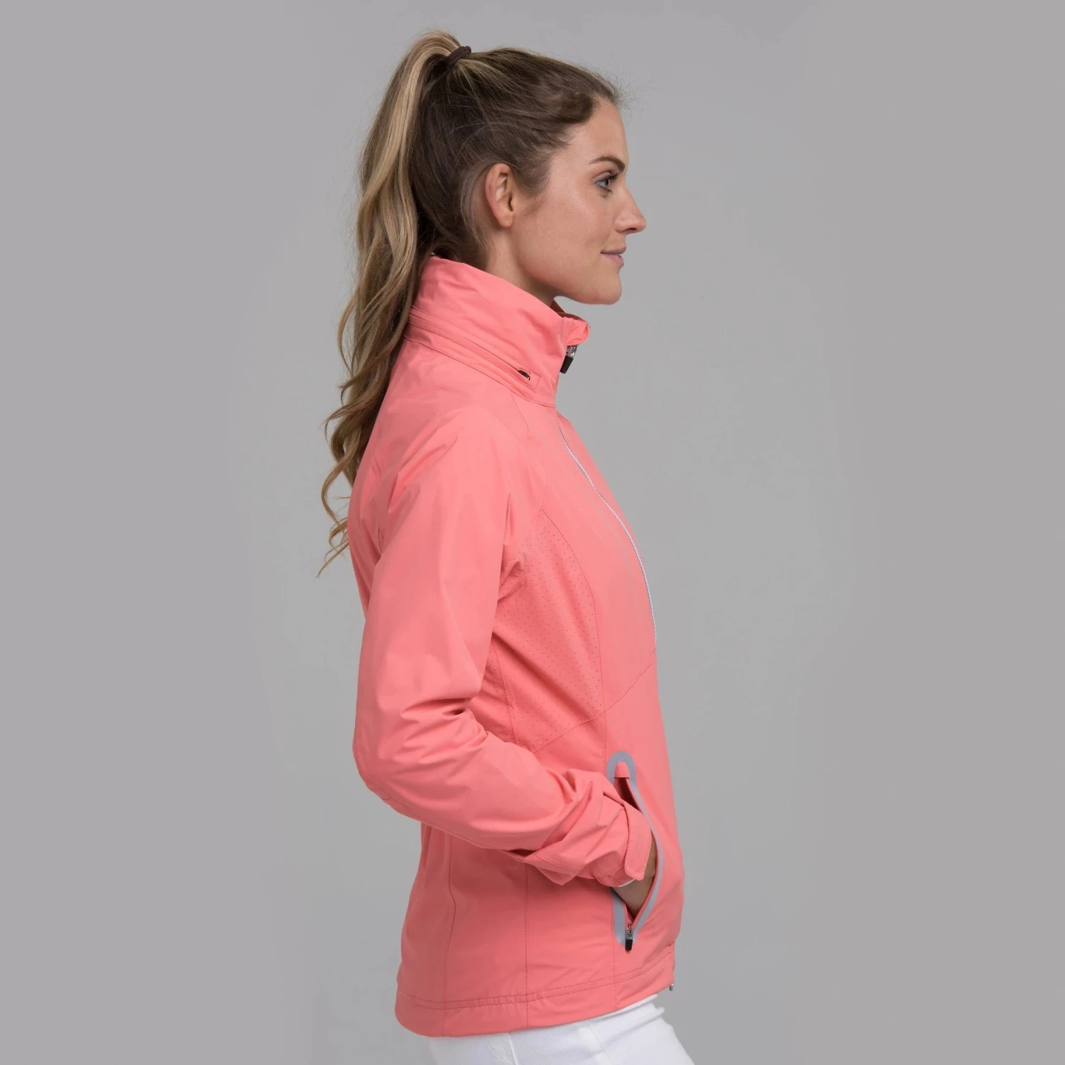 Zero Restriction Ladies Olivia Hooded Waterproof Jacket CALYPSO 4 Zero Restriction Ladies Olivia Hooded Waterproof Jacket CALYPSO - Image 2