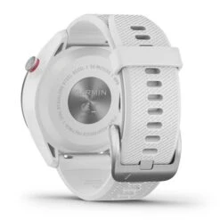 Garmin Approach S42 Watch Steel/White -Elite Golf Shop S42001 4 L