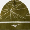 MIZUNO BREATH THERMO GRAPHIC BEANIE OLIVE