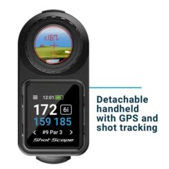 Shot Scope Pro LX+ Rangefinder Blue -Elite Golf Shop SSCOMLX001 3 L