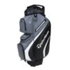 TaylorMade Deluxe Cart Bag Black-Grey -Elite Golf Shop TA21A0301004 L
