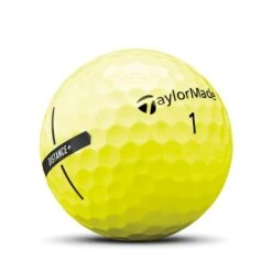 TaylorMade Distance + Golf Balls Dozen Yellow -Elite Golf Shop TA21D0101002 1 L
