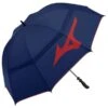 Mizuno Tour Twin Canopy Umbrella Navy Red 2 Mizuno Tour Twin Canopy Umbrella Navy Red -Elite Golf Shop UMB19P005 L