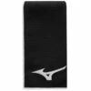 Mizuno Micro Fibre Towel Black - Grey -Elite Golf Shop ZT180P001 L