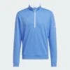 Adidas Light Weight Quarter Zip Blue Fusion -Elite Golf Shop ac99454fe00c4e1a9ad1af120145bb02 f540