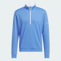 Adidas Light Weight Quarter Zip Blue Fusion