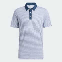 Adidas Gents HEAT.RDY MICRO-STRIPE POLO SHIRT