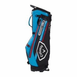 Callaway CHEV DRY STAND BAG Black/CYAN/Fire Red -Elite Golf Shop bags 2021 chev dry stand 19011 4