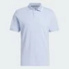 Adidas GO-TO PIQUÉ GOLF POLO SHIRT Blue Dawn