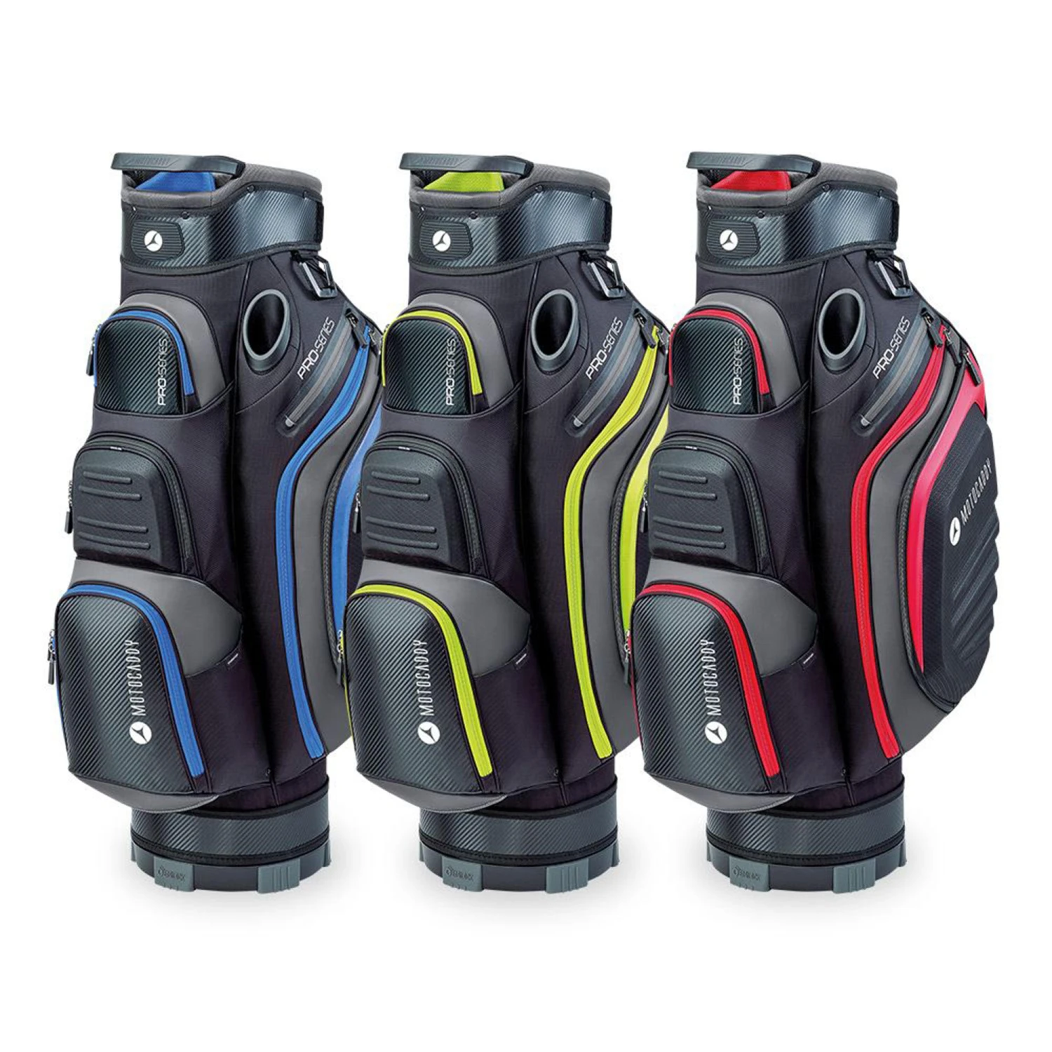 Motocaddy Pro Series Cart Bag Black Blue 4 Motocaddy Pro Series Cart Bag Black Blue - Image 2