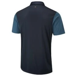 PING MALVERN GOLF POLO SHIRT - NAVY/STORMCLOUD -Elite Golf Shop ping malvern navystormcloud 2