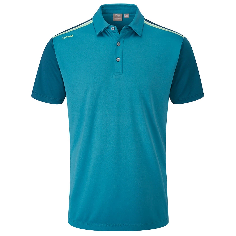 PING MALVERN GOLF POLO SHIRT - SCUBA/DEEP ATLANTIC 3 PING MALVERN GOLF POLO SHIRT - SCUBA/DEEP ATLANTIC