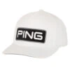 Ping Tour Classic Golf Cap White 1 Ping Tour Classic Golf Cap White -Elite Golf Shop ping tour classic golf cap black 35559 88