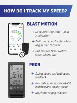 Super Speed Sticks Golf Training System -Elite Golf Shop prgr vs blast listing graphic 1024x1024 562a53d6 1db1 48e4 b37a 680aed2ba272