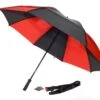 GustBuster Pro Series Gold 62″ Golf Umbrella Red/ Black 2 GustBuster Pro Series Gold 62″ Golf Umbrella Red/ Black -Elite Golf Shop red black 62